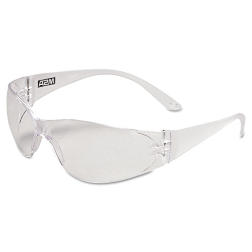 Arctic Protective Safety Glasses, Clear Frame, Clear Lens