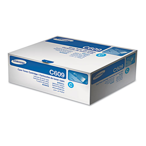 CLT-C609S (SU084A) High-Yield Toner, 7000 Page Yield, Cyan