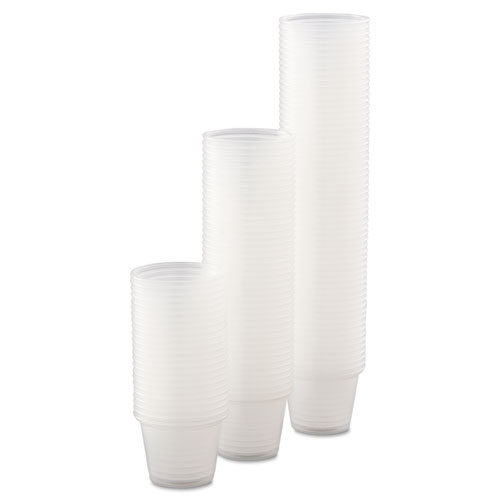 Image of Dart® Conex Complements Portion/Medicine Cups, 1 Oz, Clear, 125/Bag, 20 Bags/Carton
