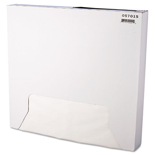 Grease-Resistant Paper Wraps and Liners, 15 x 16, White, 1,000/Box, 3 Boxes/Carton