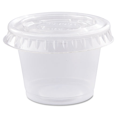 Conex Complements Portion/Medicine Cups, 1 oz, Clear, 125/Bag, 20 Bags/Carton
