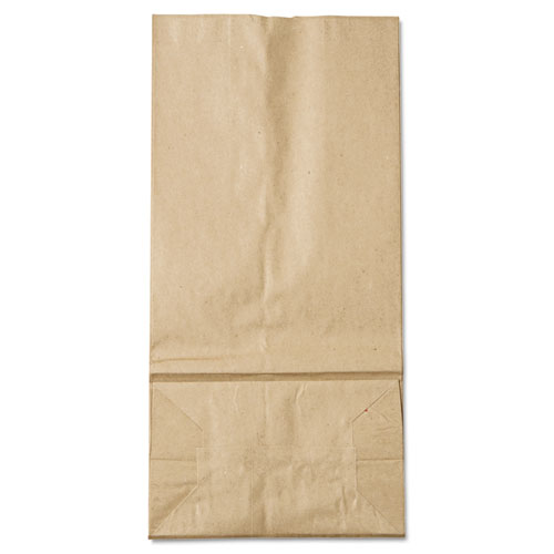 Image of Grocery Paper Bags, 40 lbs Capacity, #16, 7.75"w x 4.81"d x 16"h, Kraft, 500 Bags