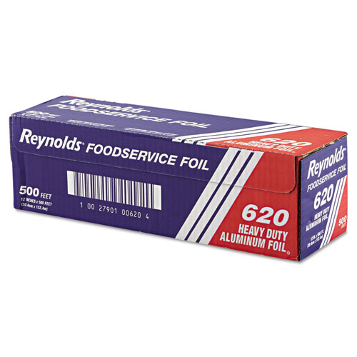 Reynolds Wrap® Heavy Duty Aluminum Foil Roll, 12" x 500 ft, Silver