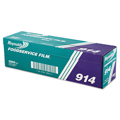 PVC Film Roll with Cutter Box, 24 x 2,000 ft, Clear - mastersupplyonline