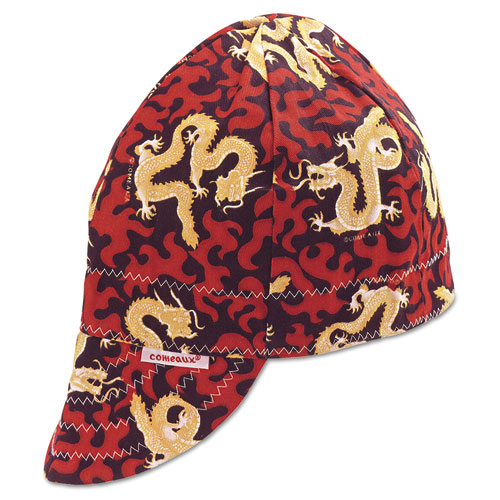 Reversible Soft Brim Comfort Crown Cap, Cotton, Assorted Colors, Size 7