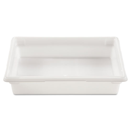 Image of Rubbermaid® Commercial Food/Tote Boxes, 8.5 Gal, 26 X 18 X 6, White, Plastic