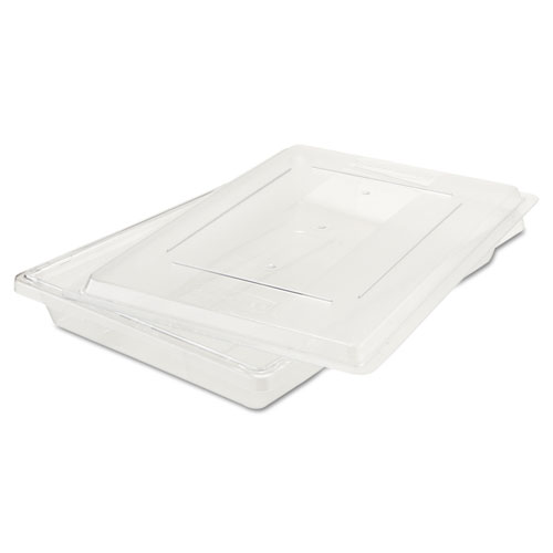 Image of Food/Tote Boxes, 5 gal, 26 x 18 x 3.5, Clear