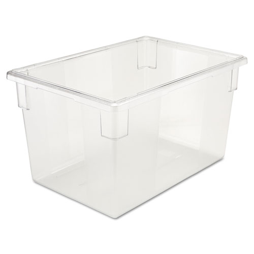 Food/Tote Boxes, 21.5 gal, 26 x 18 x 15, Clear