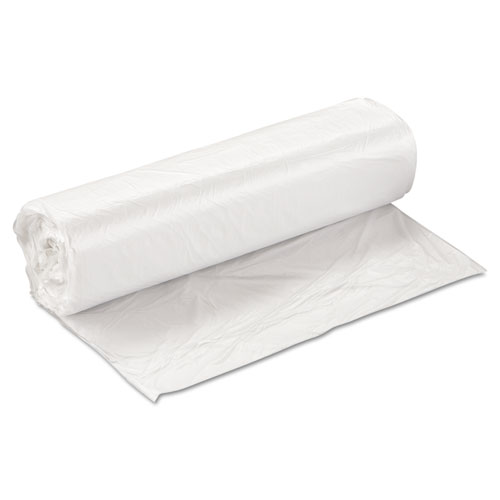 High-Density Commercial Can Liners Value Pack, 30 gal, 9 microns, 30" x 36", Natural, 25 Bags/Roll, 20 Rolls/Carton