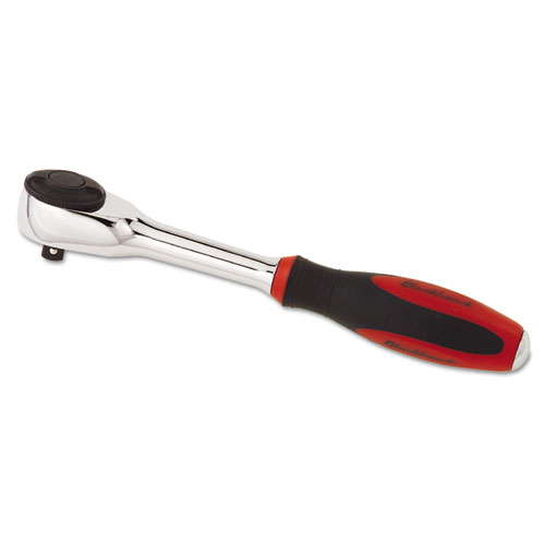 Rotator Ratchet, 3/8in Drive, 8 51/64in Tool Length, Rubber Grip