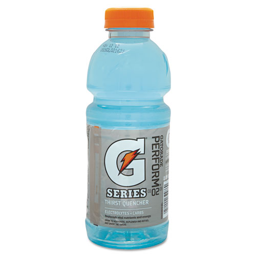 Wide Mouth Bottle Drink, Glacier Freeze, 20oz Bottle, 24/carton