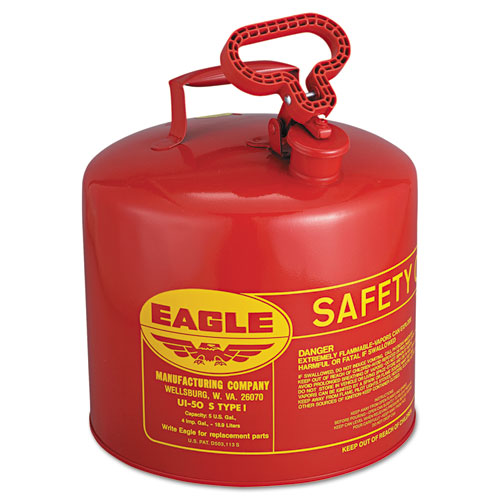 Eagle® Safety Can, Type I, 5gal, Red