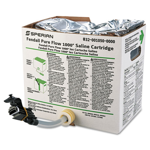 Image of Fendall Saline Cartridge Refill Set for Pure Flow 1000, 3.5 gal, 2/Set, 1 Set/Carton