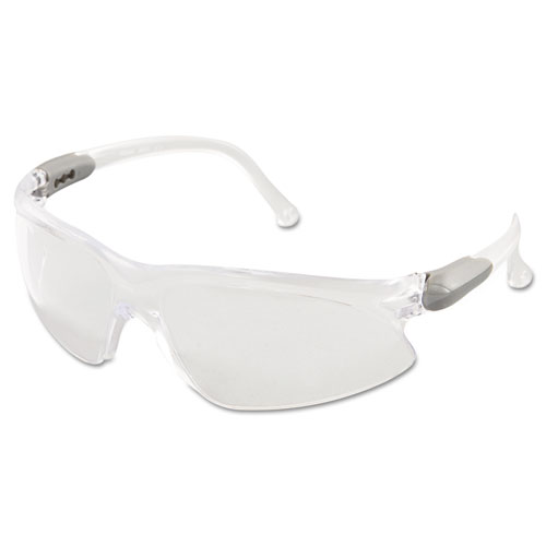 KleenGuard™ V20 Visio Safety Glasses, Silver Frame, Clear Lens