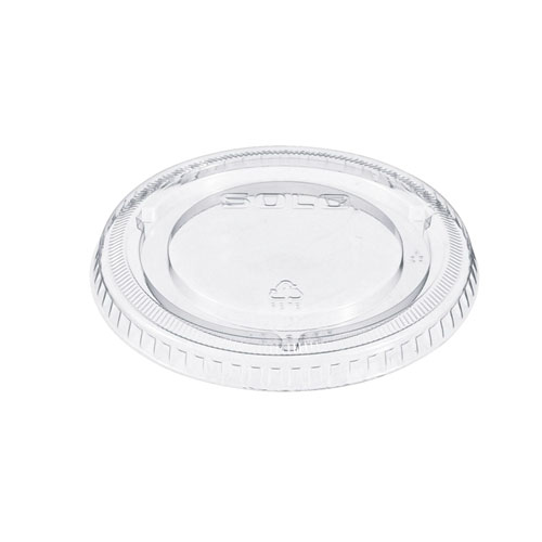 Non-Vented Cup Lids, Fits 9 oz to 22 oz Cups, Clear, 1,000/Carton