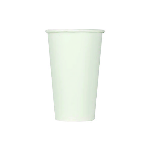 Image of Double Poly Paper Cold Cups, 16 oz, White, 1,000/Carton