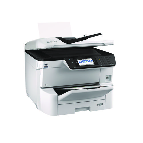 WorkForce Pro WF-C8690 Color Multifunction Printer, Copy/Fax/Print/Scan