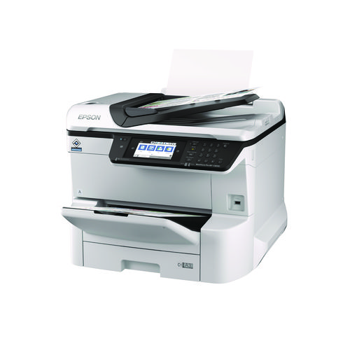 WorkForce Pro WF-C8690 Color Multifunction Printer, Copy/Fax/Print/Scan