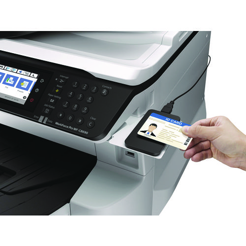 WorkForce Pro WF-C8690 Color Multifunction Printer, Copy/Fax/Print/Scan