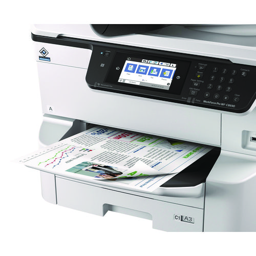 WorkForce Pro WF-C8190 Wireless Color Inkjet Printer