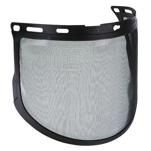 Skullerz 8999 Mesh Face Shield Replacement for Hard Hat and Safety Helmet, Black, Ships in 1-3 Business Days