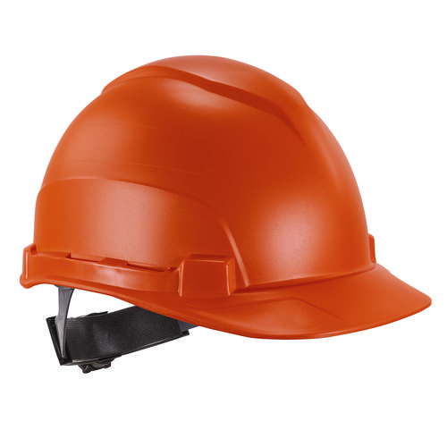 Skullerz 8967 Class E Lightweight Cap-Style Hard Hat, 6-Point Suspension, Orange, Ships in 1-3 Business Days