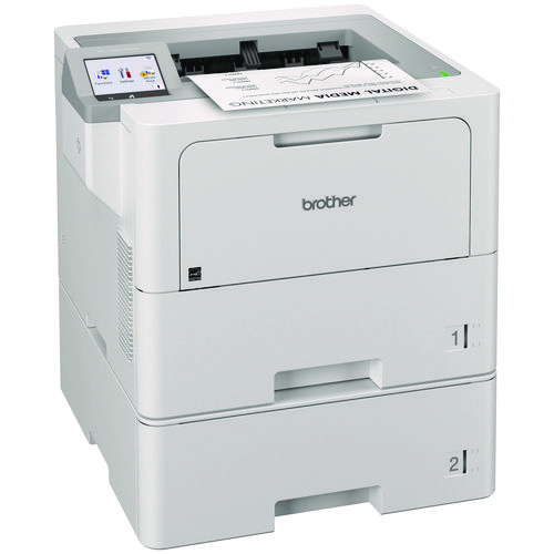 HL-L6415DWT Enterprise Laser Printer with Trays