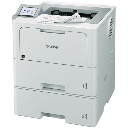 HL-L6415DWT Enterprise Laser Printer with Trays