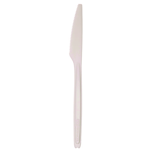 Image of Eco-Products® Cutlery For Cutlerease Dispensing System, Knife, 6", White, 960/Carton