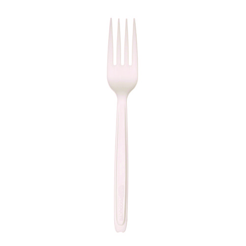 Cutlery for Cutlerease Dispensing System, Fork, 6", White, 960/Carton