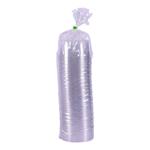 Round Deli Containers, 12 oz, 4.63" Diameter x 2.13" h, Clear, Plastic, 500/Carton