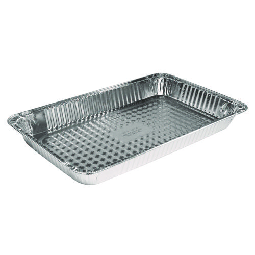 Aluminum Steam Table Pans, Full-Size Deep, 65 Gauge Foil, 2.19" Deep, 12.75 x 20.75, 50/Carton