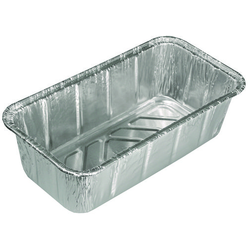 Image of Aluminum Loaf Pan, 36 oz, 4.5 x 8.63 x 2.59, 500/Carton
