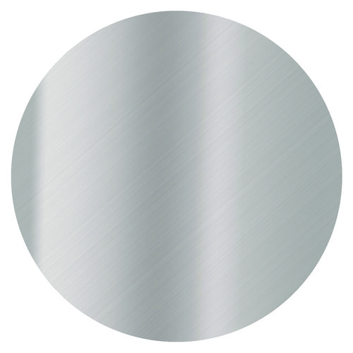 Foil Laminated Board Lids, 9" Diameter, Silver, Aluminum, 500/Carton