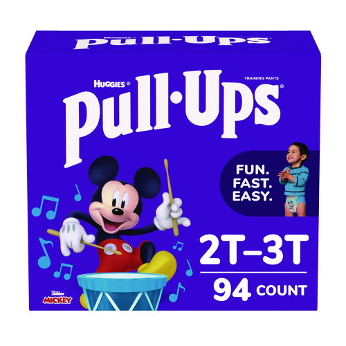 Pull-Ups Learning Designs Potty Training Pants for Boys, 2T-3T, 18 lbs to 34 lbs, 94/Carton