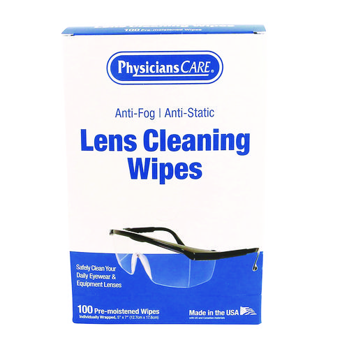 Lens Cleaning Wipe, 100/Box