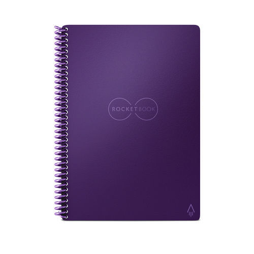 Core Smart Notebook, College Rule, Plum Cover, (38) 8.8 x 6 Sheets