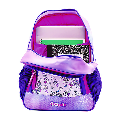 Color-Your-Own Backpack, Mystical Unicorn, 15 x 5 x 16, Pink/Purple