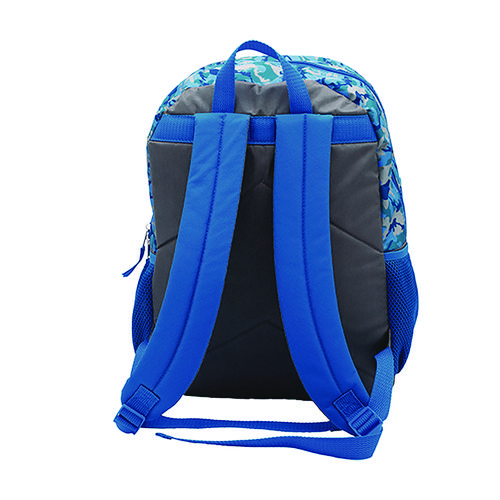 Color-Your-Own Backpack, Oceanfront, 15 x 5 x 16, Blue/Black