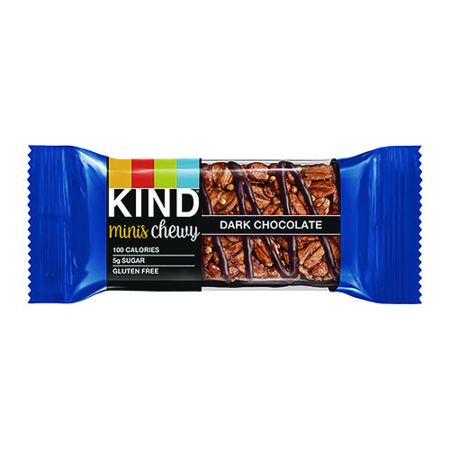 Minis Chewey, Dark Chocolate and Peanut Butter Variety Pack, 0.81 oz, 20/Box