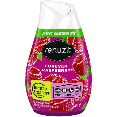 Adjustables Air Freshener, Forever Raspberry, 7 oz Solid, 12/Carton