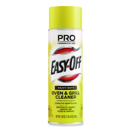 Professional Easy-Off® Oven And Grill Cleaner, Unscented, 24 Oz Aerosol Spray