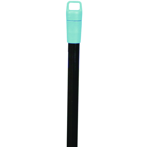 Lobby Dust Pan Broom, 36.86", Black/Blue, 12/Carton