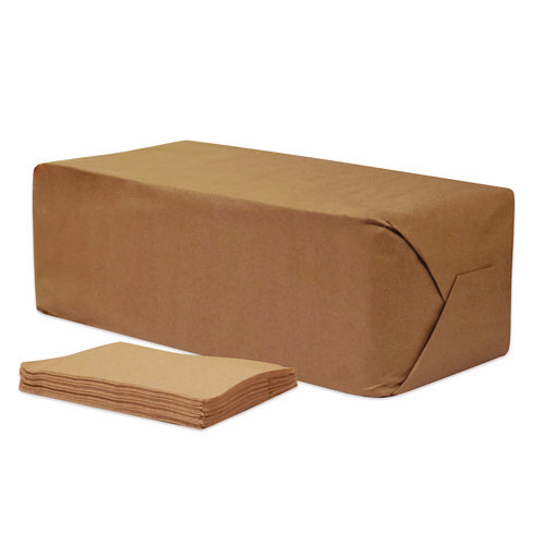 Image of Select Full Fold II Napkins, 1-Ply, 12 x 8.5, White, 800/Pack, 12 Packs/Carton