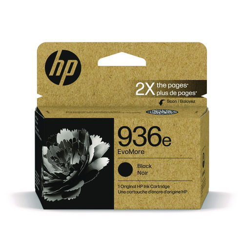 Image of HP 936E, (4S6V6LN) Black Original Ink Cartridges