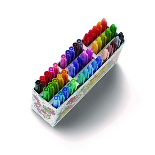 Image of Sharpie® Permanent Markers Ultimate Collection, Assorted Tip Sizes/Assorted Tip Types, Assorted Colors, 45/Pack