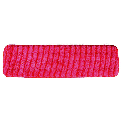 Microfiber Wet Mops, 18 x 5, Red