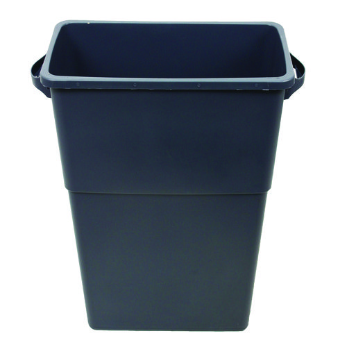 Image of Impact® Thin Bin Containers, 23 Gal, Polyethylene, Gray