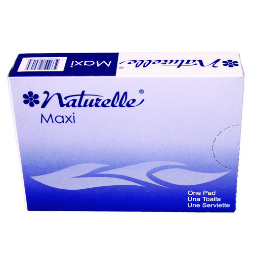 Impact® Naturelle Maxi Pads, #4 For Vending Machines, 250 Individually Wrapped/Carton