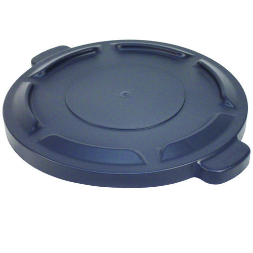 Image of Impact® Value-Plus Gator Container Lids, For 20 Gal, Flat-Top, 20.4" Diameter, Gray